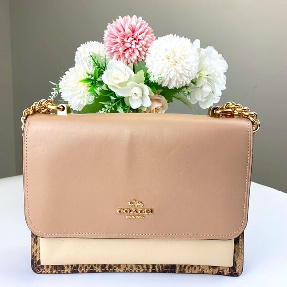 Coach CB900 Klare Crossbody in Colorblock in lvory Multi - Picture 1 of 9